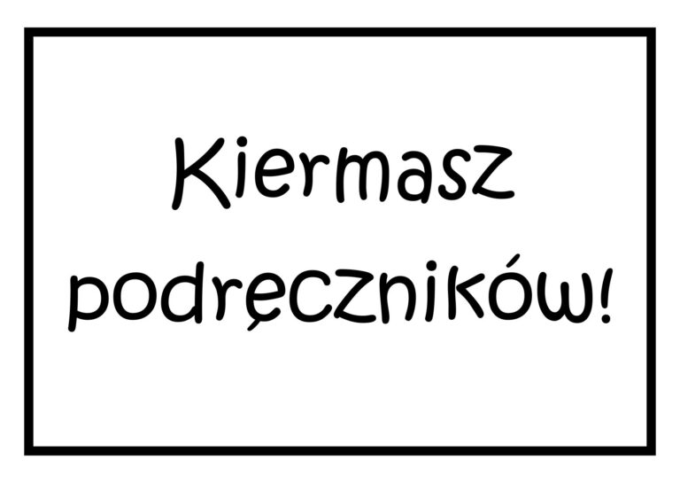 kiermasz podręczniików